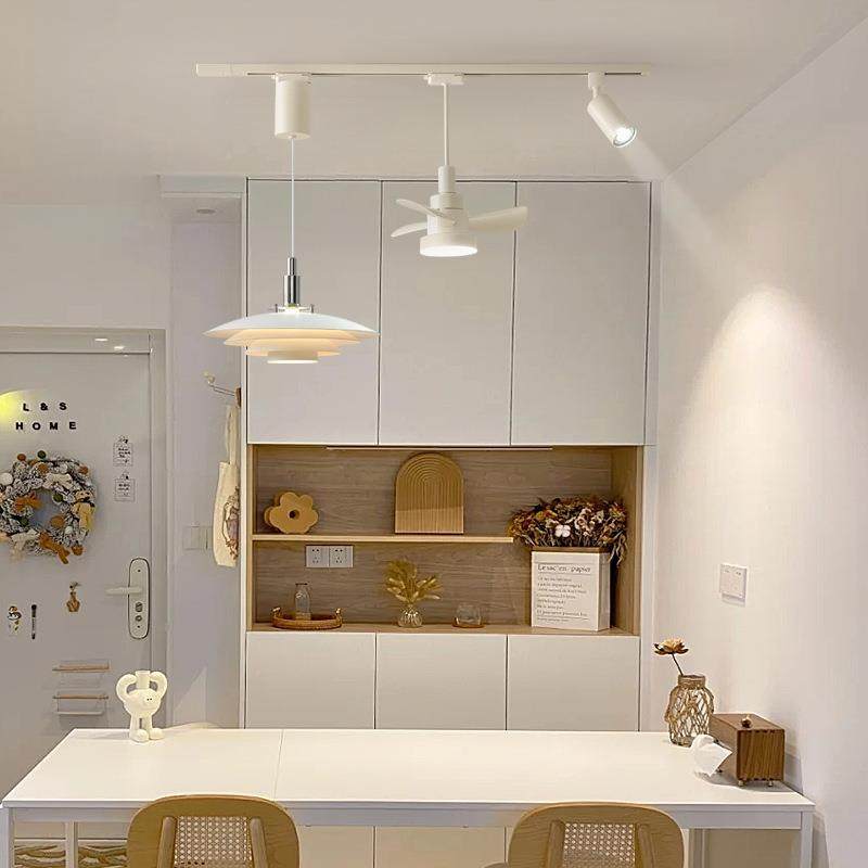 新款简约现代由176升降厅吊灯设自计餐师扇ph5吧台岛台移位飞碟吊,家装灯饰光源,智能吊灯,淘宝优惠券,粉丝福利购,淘宝优惠卷