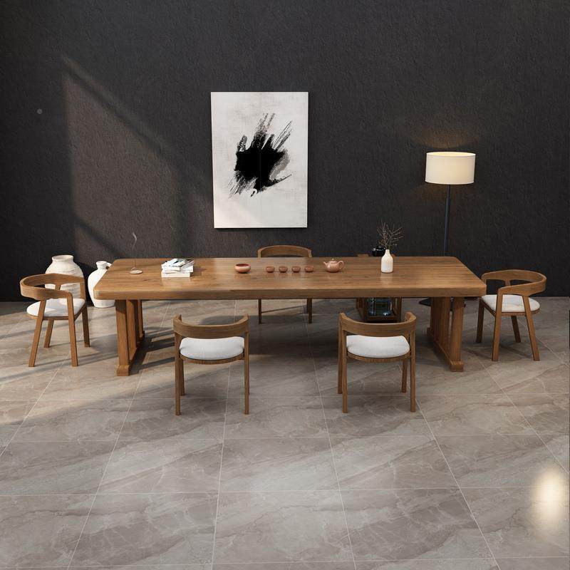 实木木茶桌椅组KUL合大板茶台家用客公室简厅约茶几原泡茶办桌,商业/办公家具,茶台/茶桌,淘宝优惠券,粉丝福利购,淘宝优惠卷