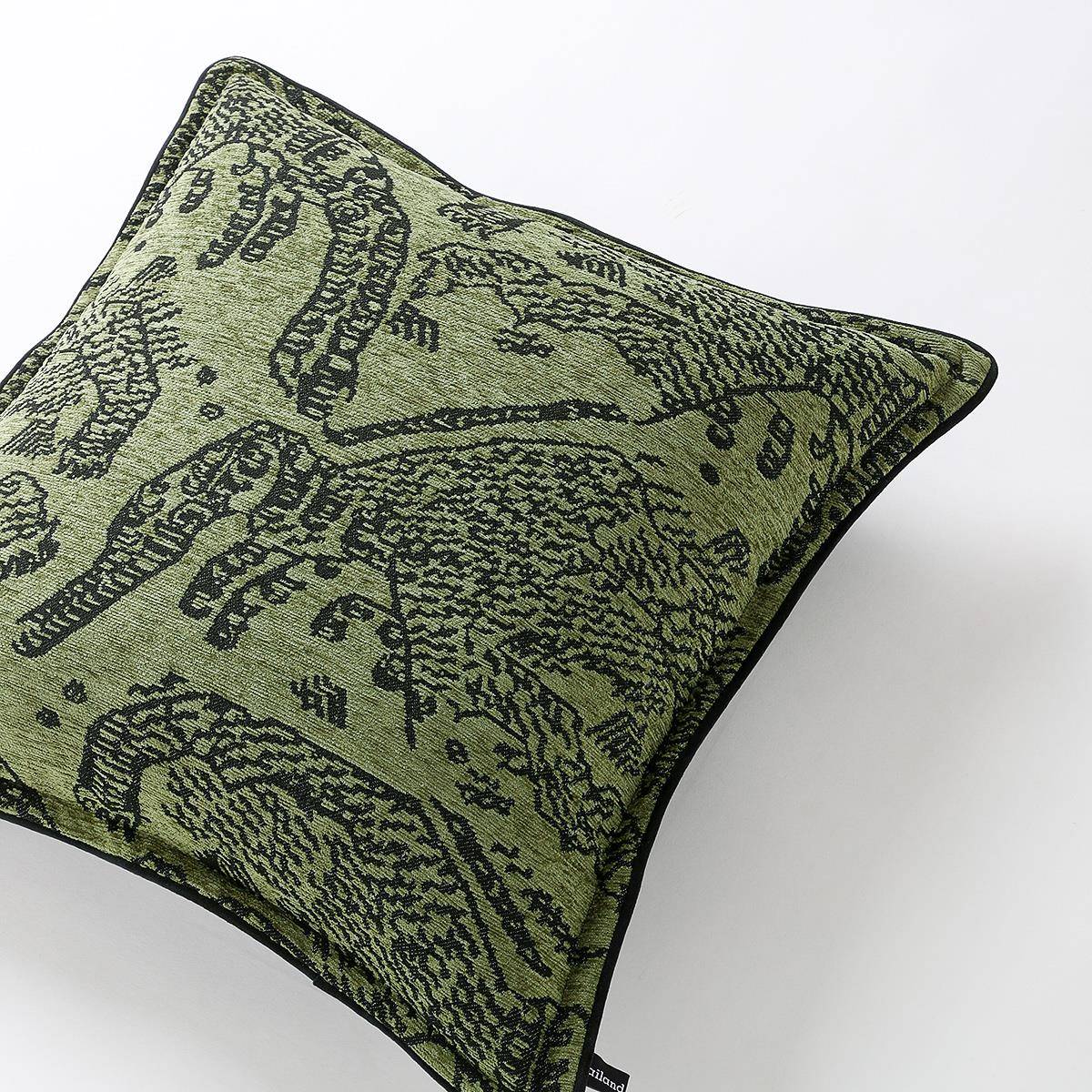 YH17雪尼中尔松绿虎山法式沙发客TThqgxfq厅抱枕轻奢靠古腰垫枕