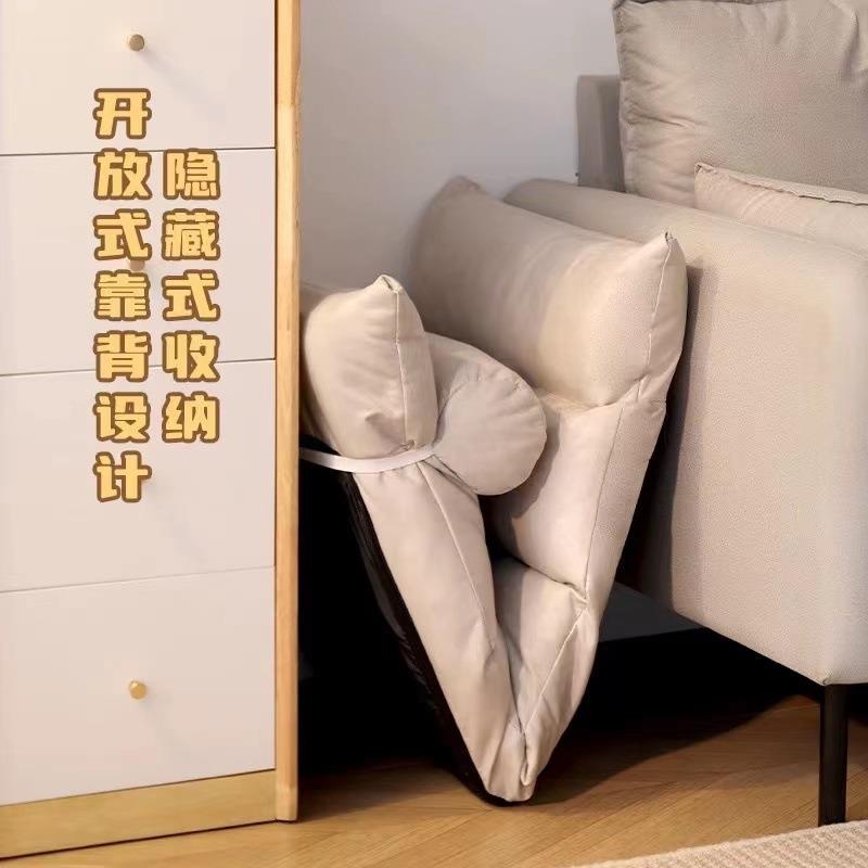 懒人椅沙发榻榻米单坐人KXA折叠床上靠背座子宿舍日式垫飘窗沙小