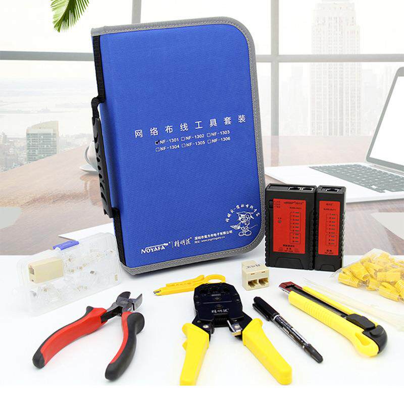 精鼠网络布线具明组NF-1301/压1304安装维护维修寻689线剪线剥工