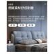 欧式 布艺床代简约CBH1.米双人轻奢木5床主卧1.8现m储物皮床实小户