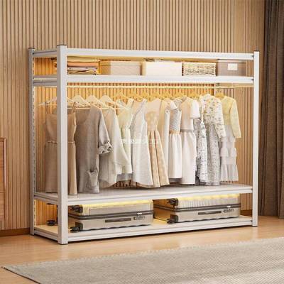 衣开式衣柜防尘橱收纳架公寓出租房放宿舍卧多室简易挂ZSJ-APDP衣