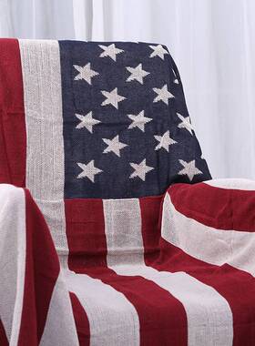 Dulcis美式沙发巾棉加厚针织毯八色沙发毯盖毯沙发盖休闲毯