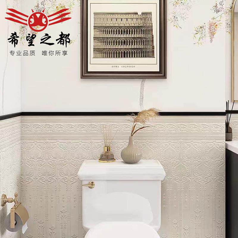 厨法式复古海基布瓷砖卫间花砖厂标300台x生1200房阳墙砖地板砖凝