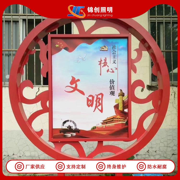 灯户外电灯子22广告标识灯杆箱旗电线杆道路杆led灯