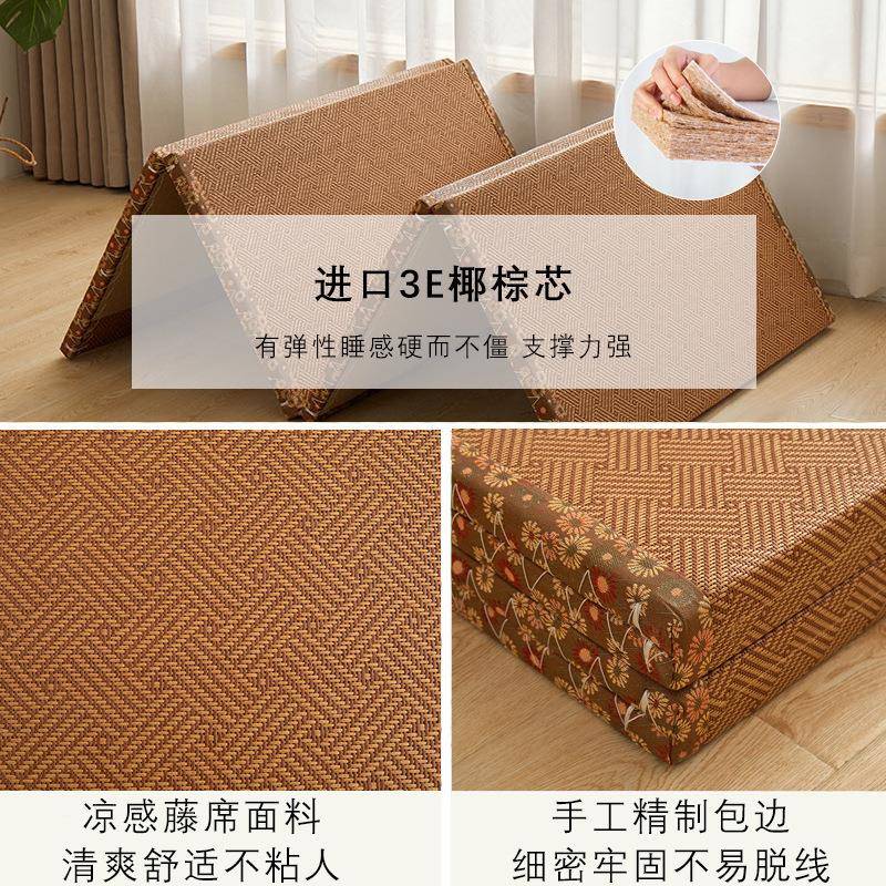 日伊芯-多式榻榻米垫藤席垫地垫环保垫椰棕垫飘窗多地功能可折叠