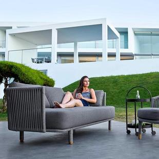 户外藤编沙发别墅庭台桌椅休闲防水防晒酒店民299宿组花园阳家具