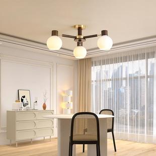 新中式 吊灯实客厅楼灯大厅吊灯木木质饭厅餐厅灯中297国风古典主