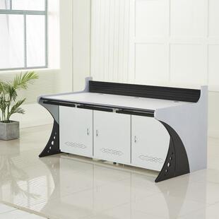 简约现直代指挥中心控控制台调度操作台集控播419台弧形监台中控