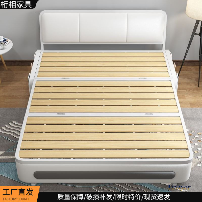 多功能无扶手单双人小户型简约家用坐卧一体两用沙发折叠沙发床木