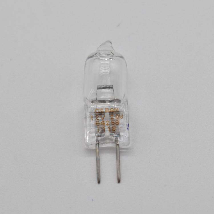 OSRAM欧司朗64258-C 12V20W 2000小时带紫外生化分析仪器卤钨灯泡