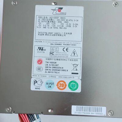台湾新巨HG2-6300P电源300W 原装服务器工作站