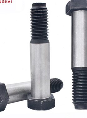 8.8级国标绞制孔塞打螺丝GB27铰制孔外六角头螺丝铰制孔用螺栓M30