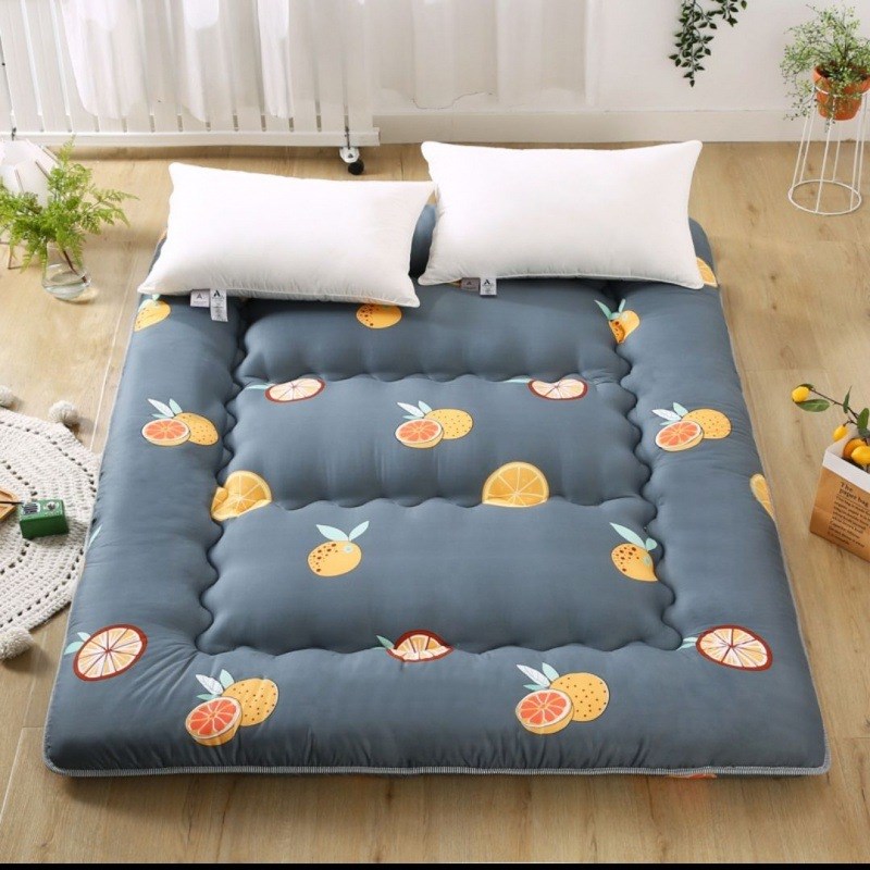 麓r日式a榻榻米可折叠床垫软垫子加厚地垫懒人午休睡垫卧室打地铺