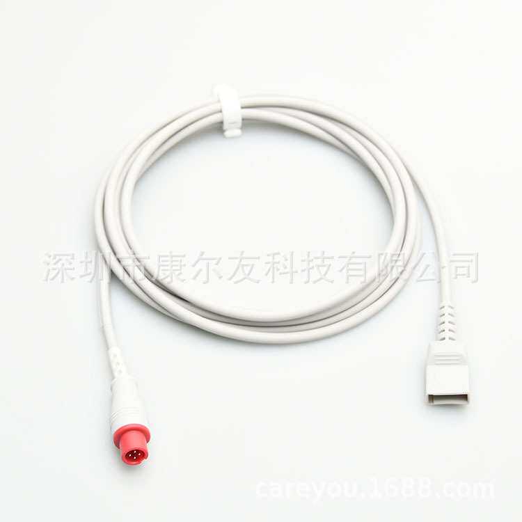 O EM有创压电缆兼容宝莱特Q54针转尤它电缆