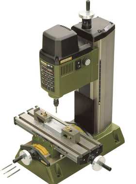 迷你魔PROXXON微型铣床台式钻铣床MF70家用精密小型铣床27110