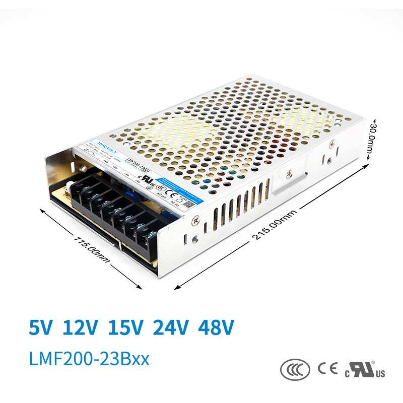 金升阳200W开关电源LMF200-23B24v12v5v15v36v48替明纬RSP-200W