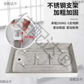 加厚加大淋浴房底座底盆克防水亚力弧扇长方形893防 滑干湿分形离