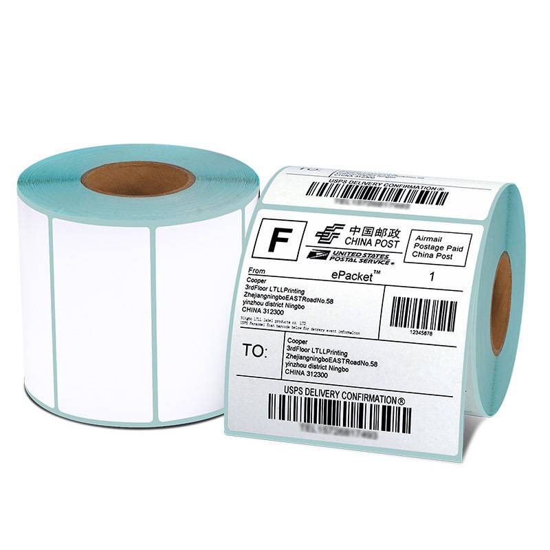 整箱三防热敏标签纸100807060504030不干胶空白条码打印纸条形码