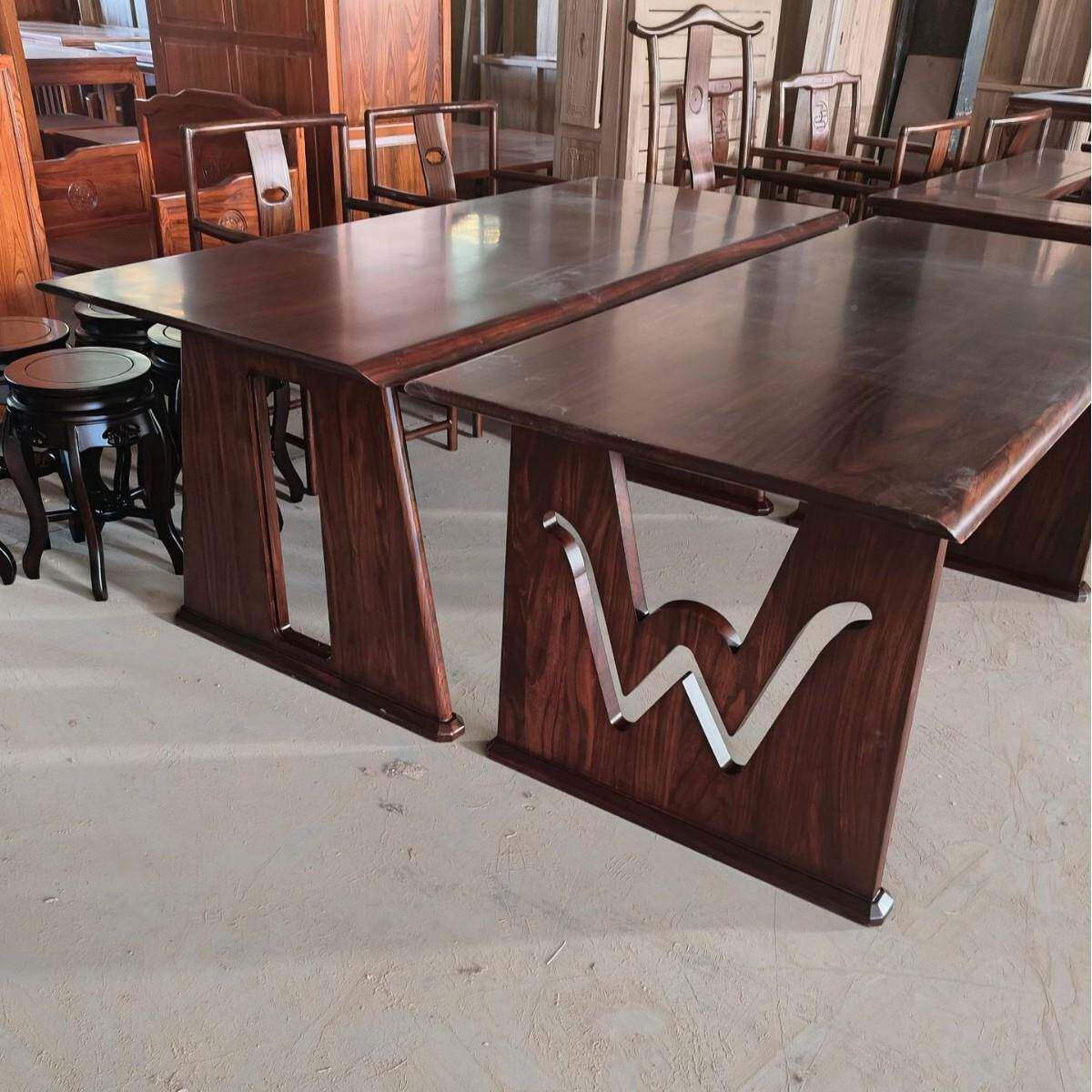 中式461实木画案茶新桌写琴桌字书法桌北方榆木白台茬白胚字工厂