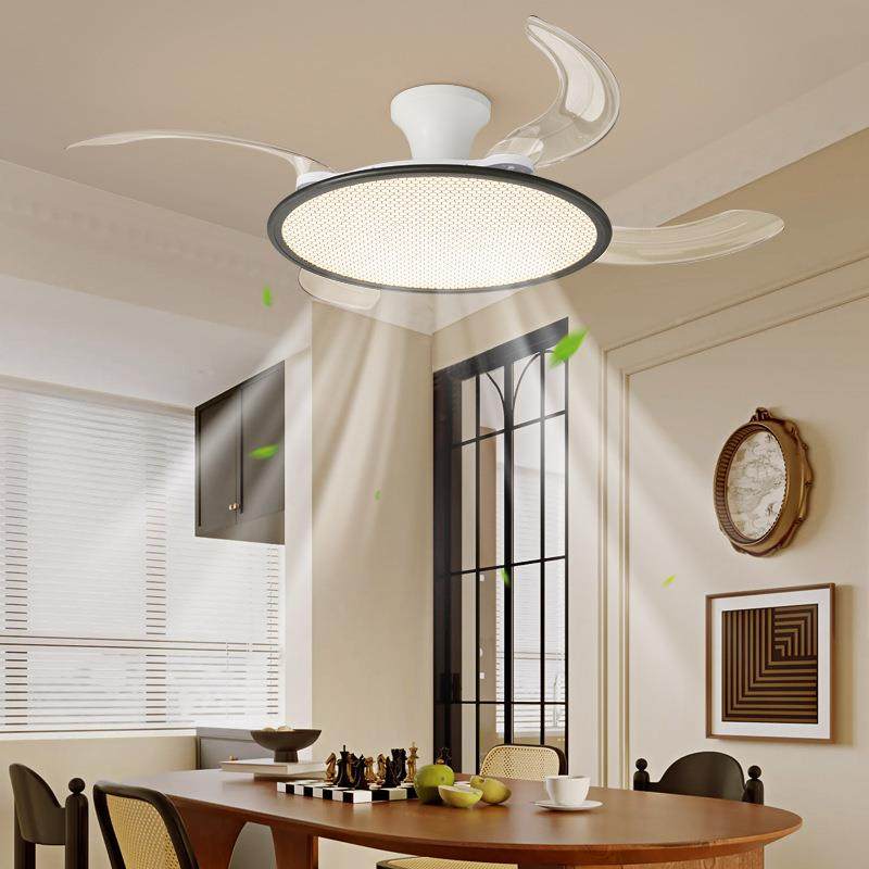 新款中式吸顶风扇灯超薄隐形护灯客厅卧餐厅眼室645静扇音电扇风,家装灯饰光源,风扇灯,淘宝优惠券,粉丝福利购,淘宝优惠卷