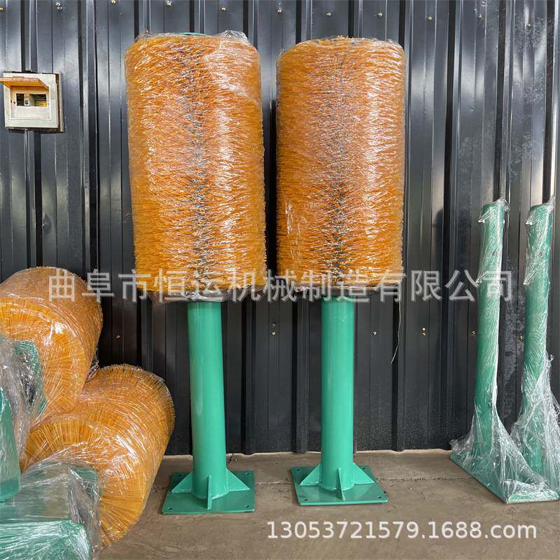 悬挂式自动感应牛体刷 奶牛电动自动按摩刷挠痒痒