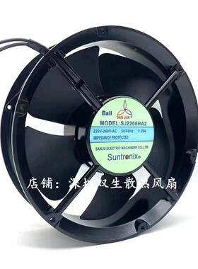 原装巨S2206cH三A222060220VJ0.28a20m圆形机柜IHB散热风扇