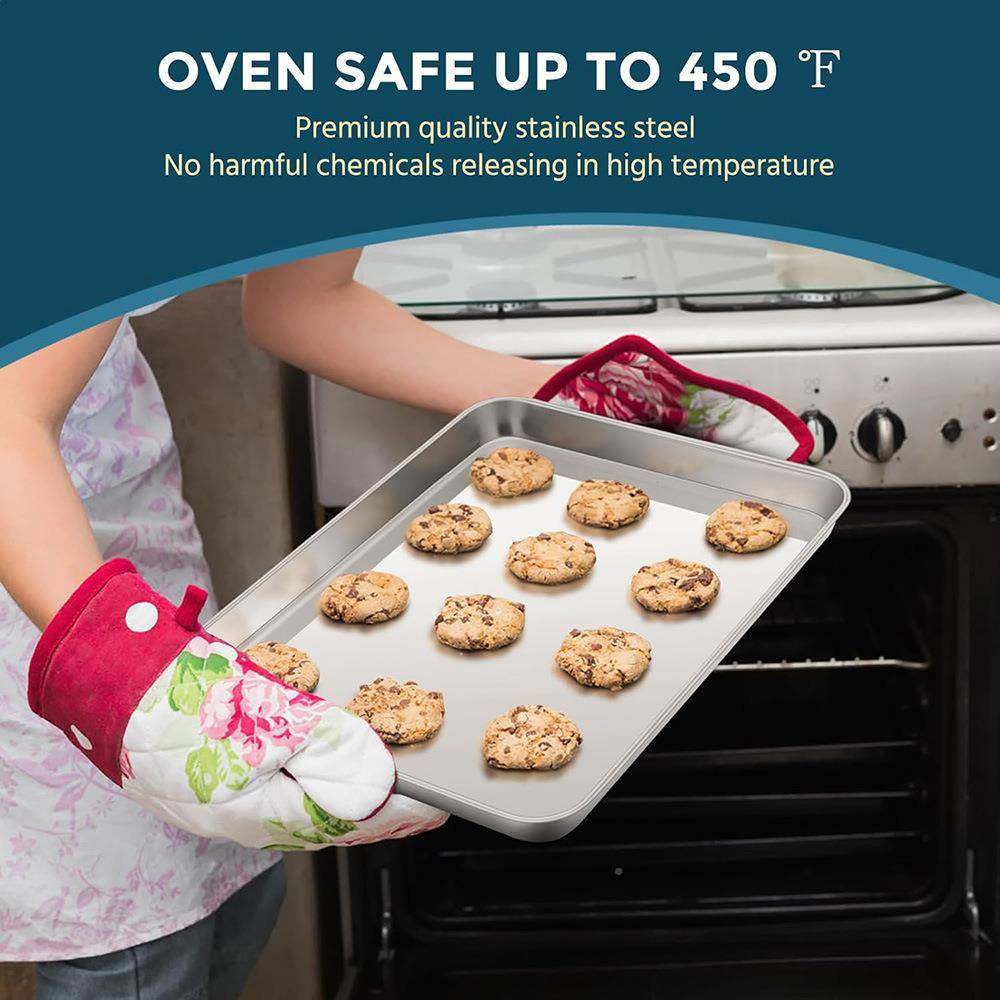 跨境沥烘培托盘盘套装不锈钢方盘带网商用油沥水油TFA熟食烧烤控,餐饮具,盘,淘宝优惠券,粉丝福利购,淘宝优惠卷