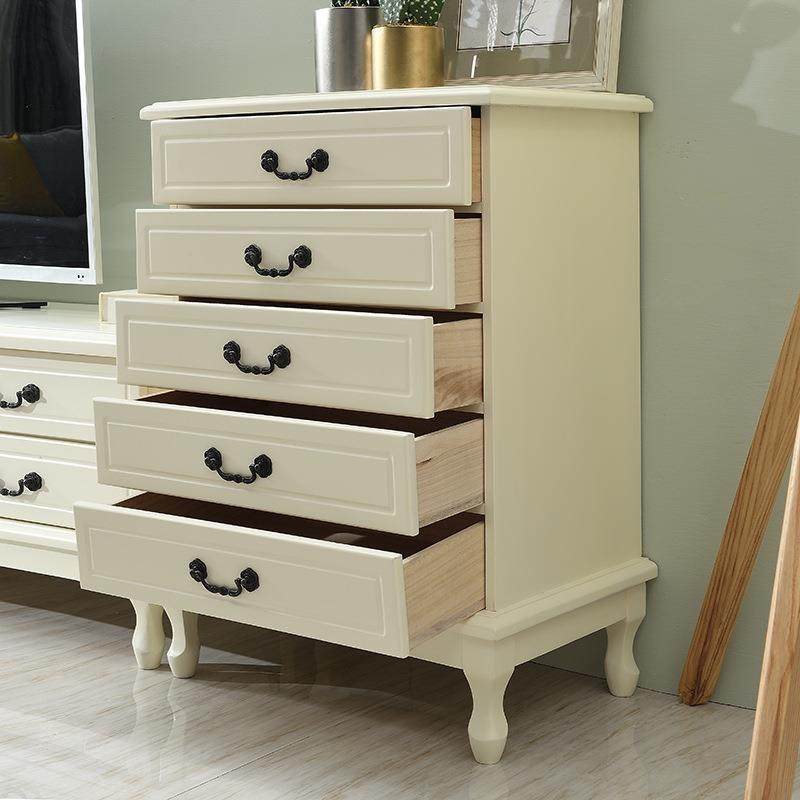 五斗柜实木卧屉室柜子储物整装抽斗柜五橱简约现代mzq-dg01客柜厅
