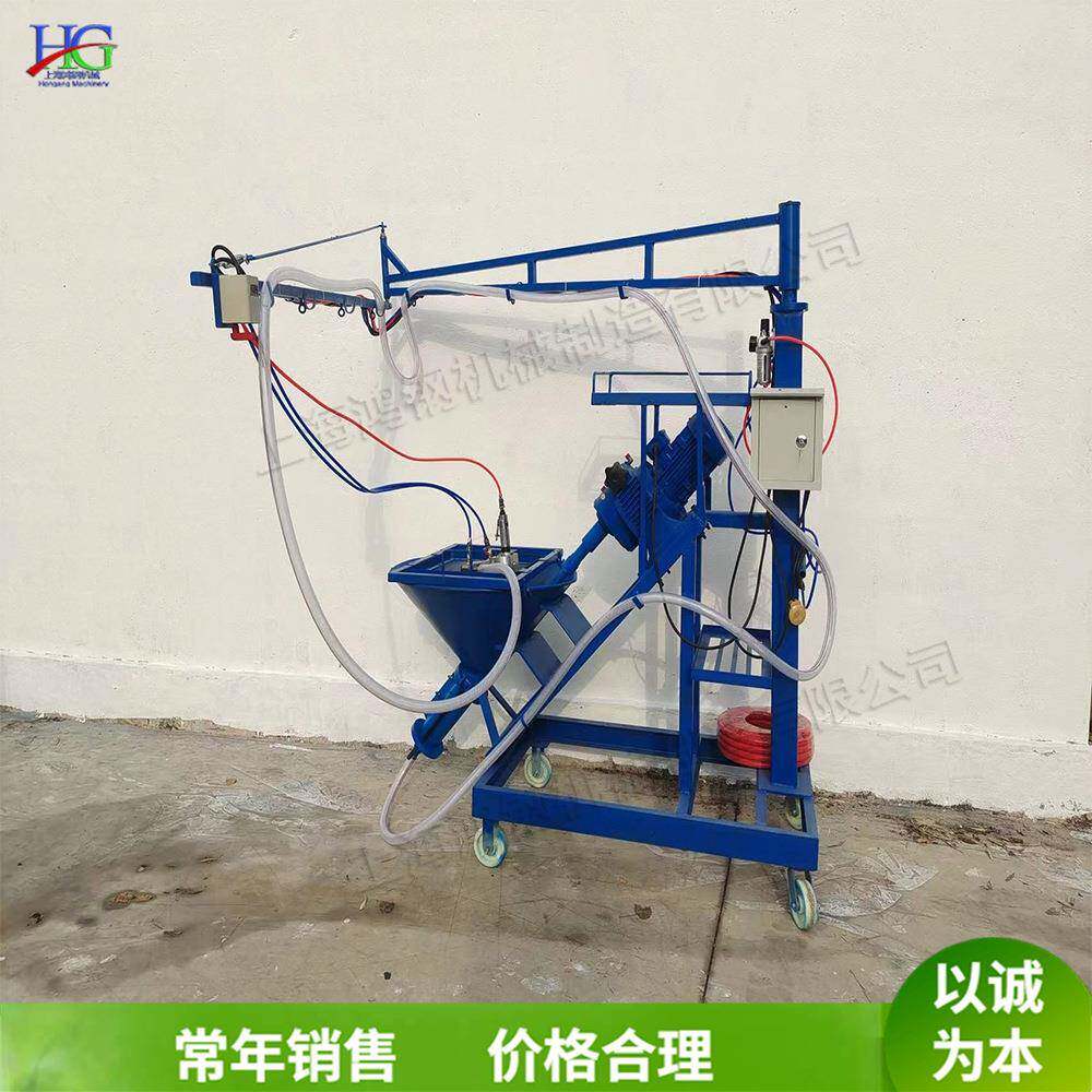 建筑外墙水泥砂浆喷涂机GCR玻璃纤维喷浆机284腻子粉胶漆喷墙乳机