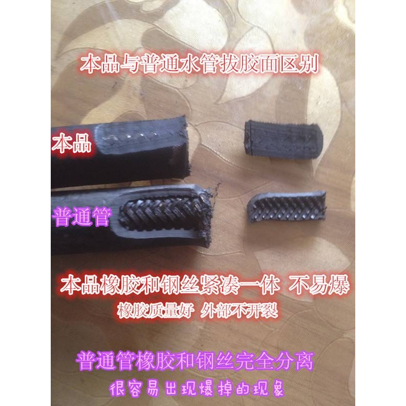 黑猫神龙QL-280 380型高压清洗机水管 包布钢丝管 刷车管洗车泵