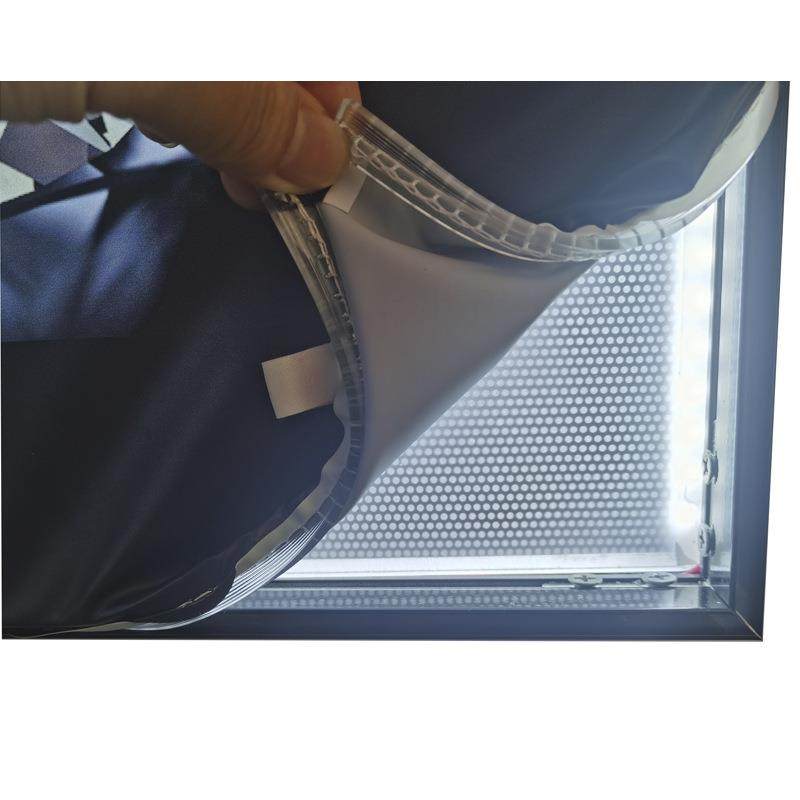 cm卡告布灯箱膜LED拉布灯箱976手机店UV4软广灯箱无边框卡布灯箱