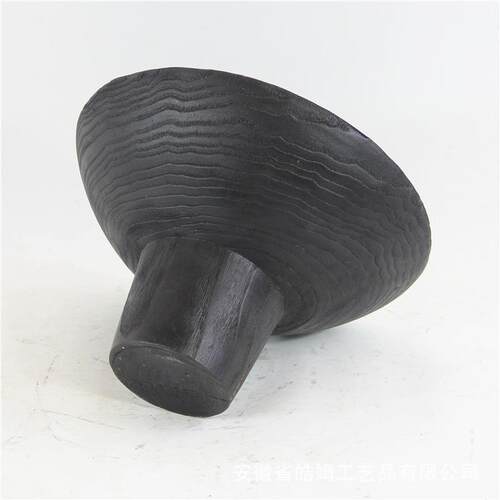 CF20131盘厂家销售化手工创意新中式碳栗木托果盘居家别墅艺术装
