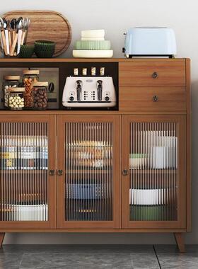 置茶XBU水餐边柜柜子储物柜柜客厅靠墙置物轻奢茶柜物架小收纳备