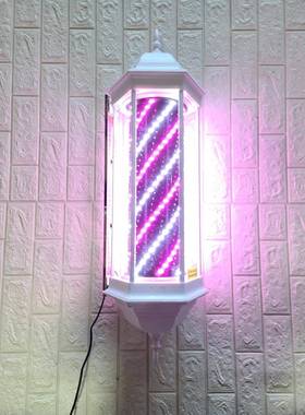 美发转理店L23302转ED旋加亮发廊户外复古超亮灯宫灯挂墙灯箱发厂