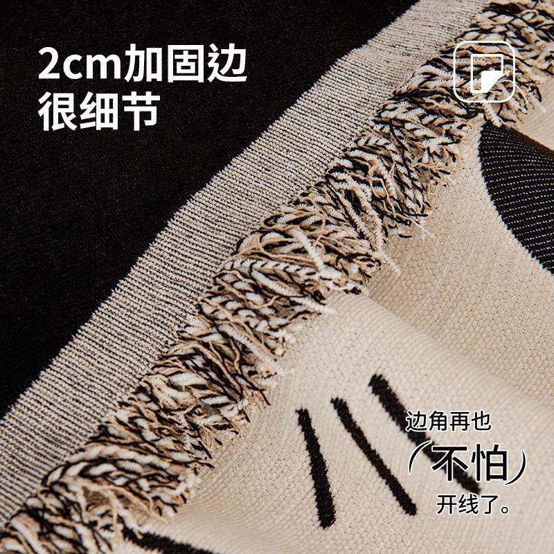 简约发盖布四七只小猫季通用高克重沙发款垫防猫爪沙发坐垫片式沙