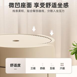 塑凳子可叠放家用约厚凳子现代简约网红餐桌料板凳风N390N51车加