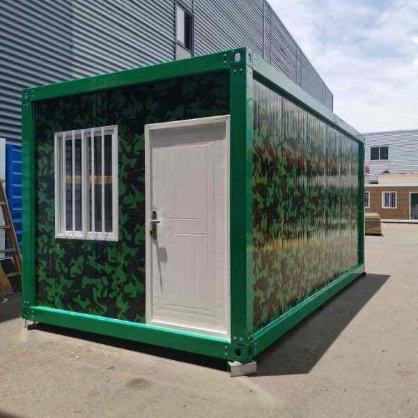 带雨棚集装箱房活动板房带装修轻钢结构快拼箱加厚简易住人预制房