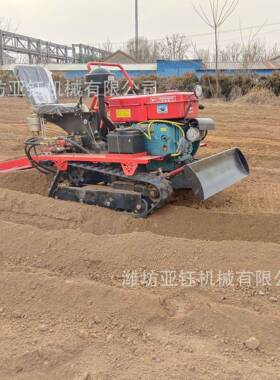 乘式微耕履带旋耕机四轮多功果能大棚园坐山机地丘陵水田耕IBE地