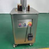 半自动铝盖卷边机封口机封边机玉米椰浆罐头可乐果汁饮料水锁盖机