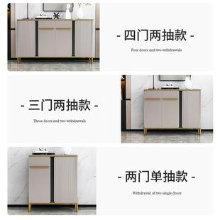 约Rtd轻奢餐边柜客厅墙玄MOI关柜靠代简边现柜厨房碗柜储物柜阳台