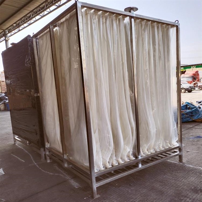 不断丝增强型中空纤维 PVDF材质MBR膜市政污水处理W过滤膜帘式膜