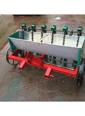 自走式大蒜蒜播种机小型拖拉机带动种机汽手推大式UNB油蒜播种机