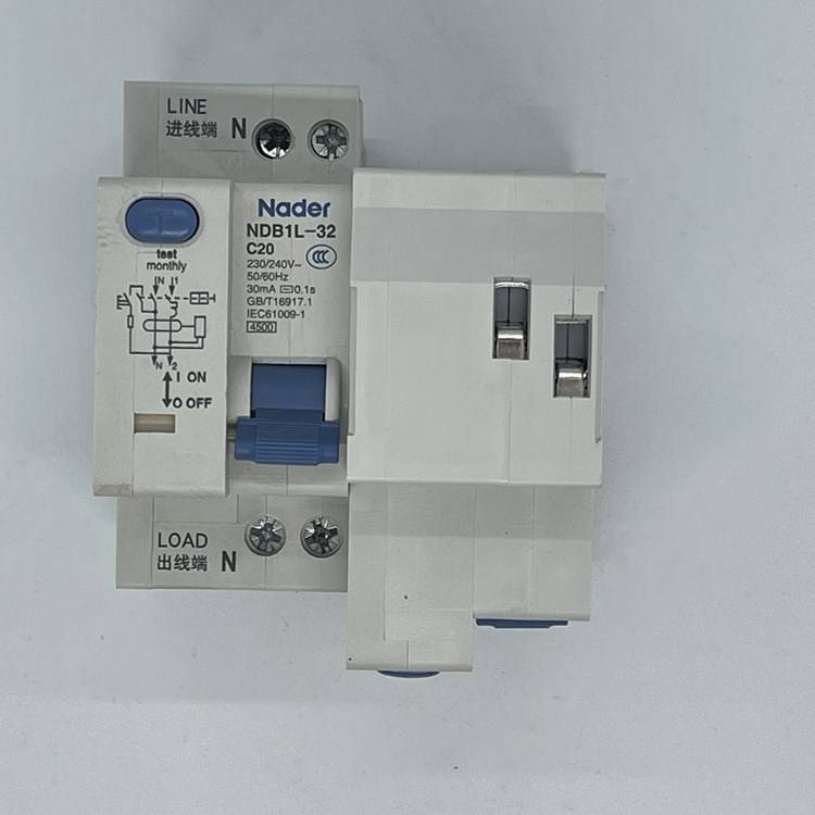 NDB1L-32系列Nader上海良信家用漏电开关断路器保护器1PN上进线