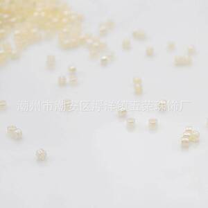 WRZXW-28五荣玻璃散珠电脑机绣珠盘珠饰品辅料连线珠米珠国风家纺