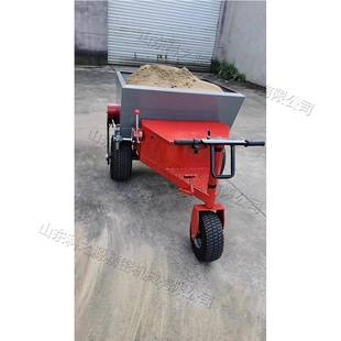 小型座驾式砂梳草园机电动40运动草坪充砂公草坪便充捷冲砂机