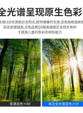 亚克513力三色变厅光隐形风扇扇吊灯卧吊室客书房扇灯LED简约风灯