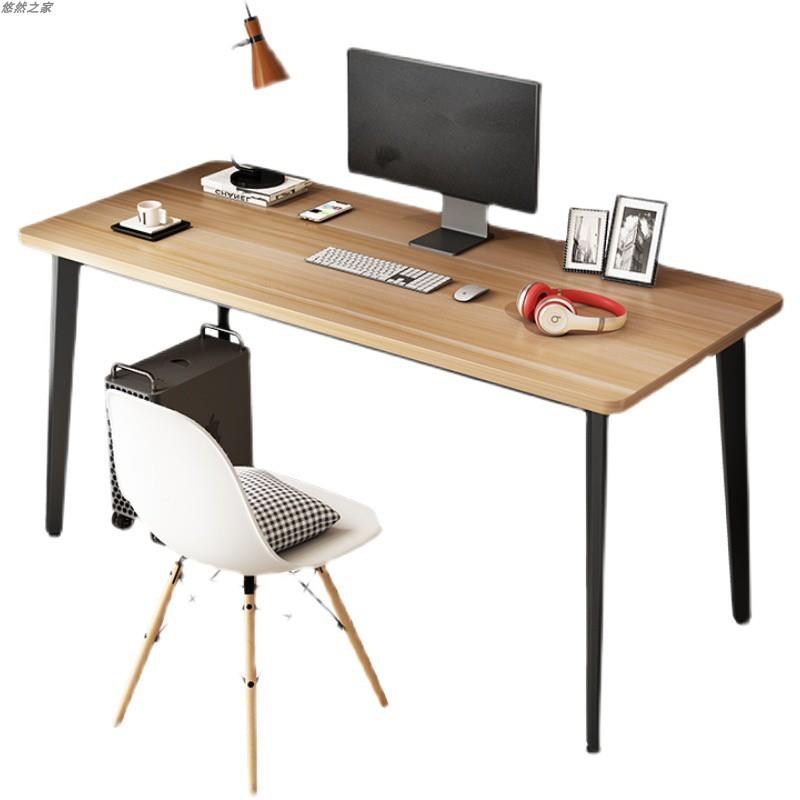 电学脑桌台式家用书桌卧INV室写桌字简易长条单人习办公桌工作台