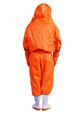 安四州民用防蜂服橙色带风扇蜜蜂防护服防马蜂新型FNB-JJZ-3